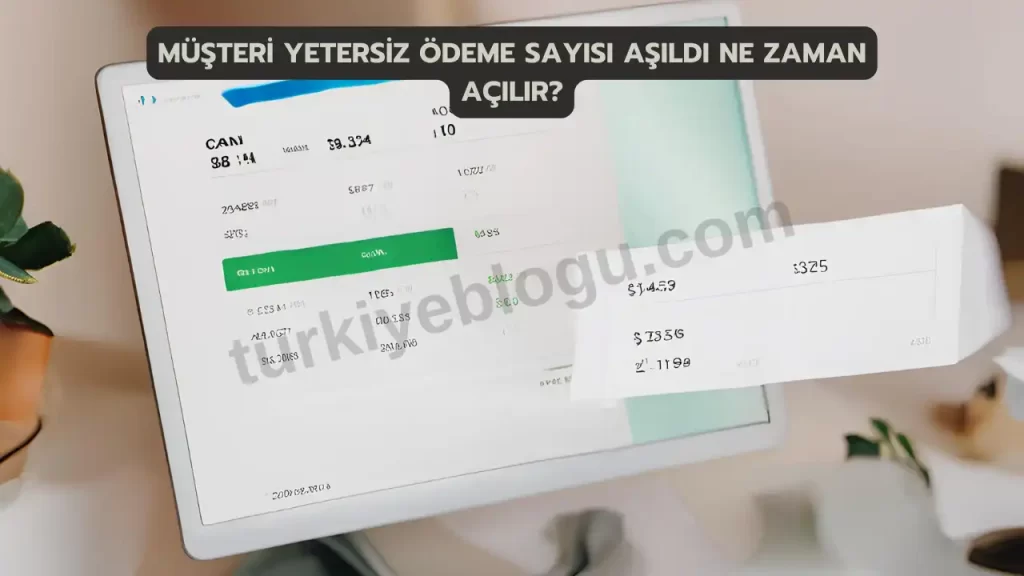 musteri yetersiz odeme sayisi asildi ne zaman acilir