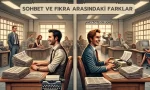 sohbet ve fikra arasindaki farklar