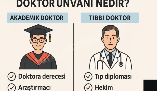 doktor unvan siralamasi